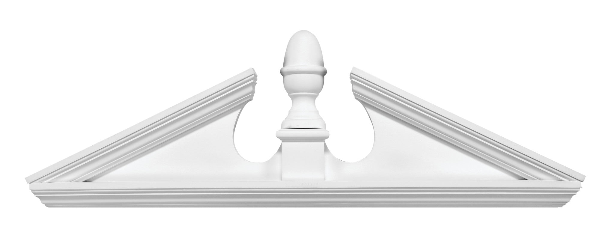 Fypon Combination Acorn Pediment